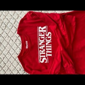 stranger things shirt